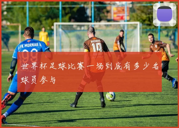 世界杯足球比赛一场到底有多少名球员参与