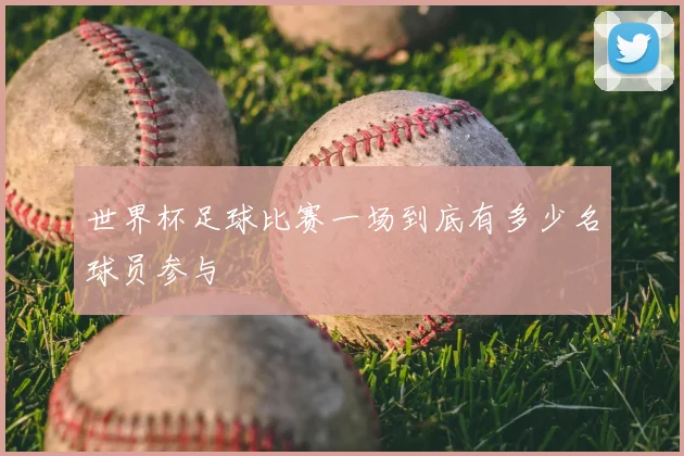 世界杯足球比赛一场到底有多少名球员参与